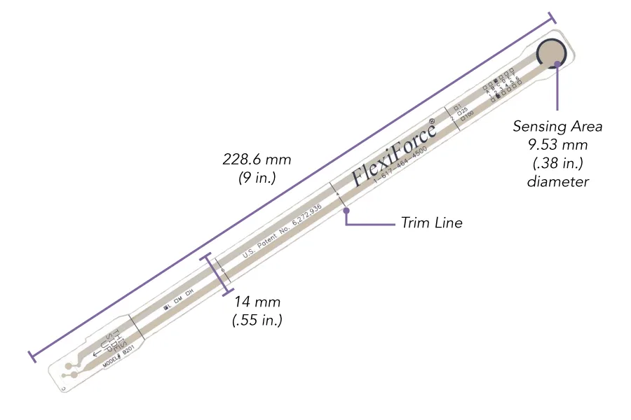 FlexiForce B201 — ELF Sistem Sensörü